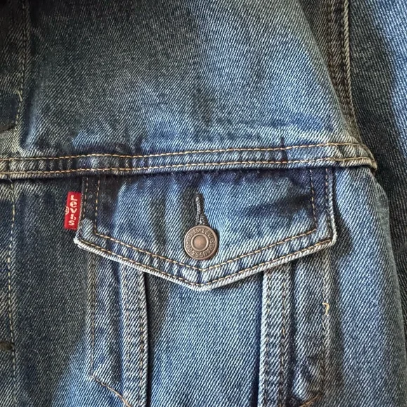 Levi's Men's Blue Denim Jacket - Classic Indigo - Picture 1 of 16